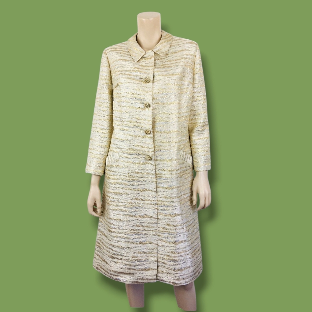 STUNNING VINTAGE 1960s SAKS FIFTH AVENUE TEXTURED BLAZER